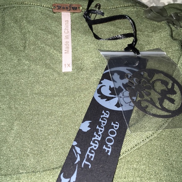 Poof Plus Knit Dress w/Corset Lace Up Detail NWT - Picture 4 of 8